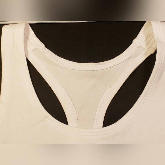 TWO (2) NWT SO Intimates Cotton Love Bralette Size XS White with Gray Band - Picture 4 of 7